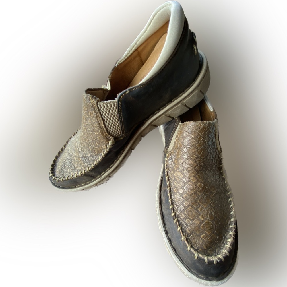 50%offw❤️ Tony Lama Women Magdalen Mocha Western Loafer 6.5 S16
